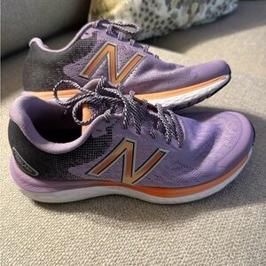 New Balance Women's Purple and Orange Running Shoes 9 1/2